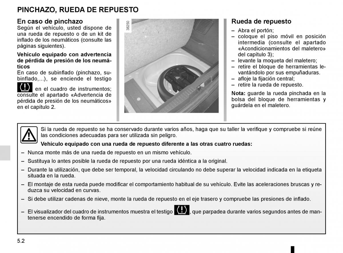 Renault Captur manual del propietario / page 182