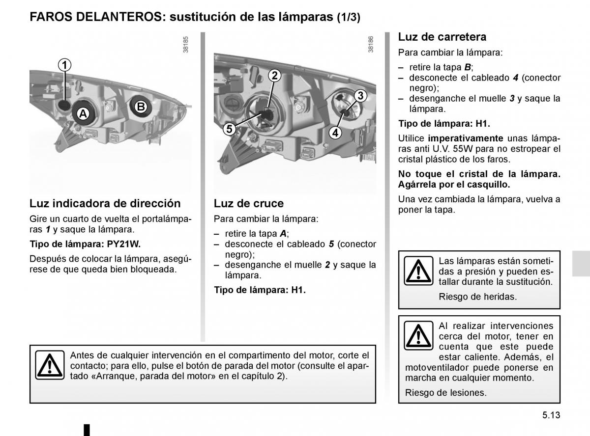 Renault Captur manual del propietario / page 193