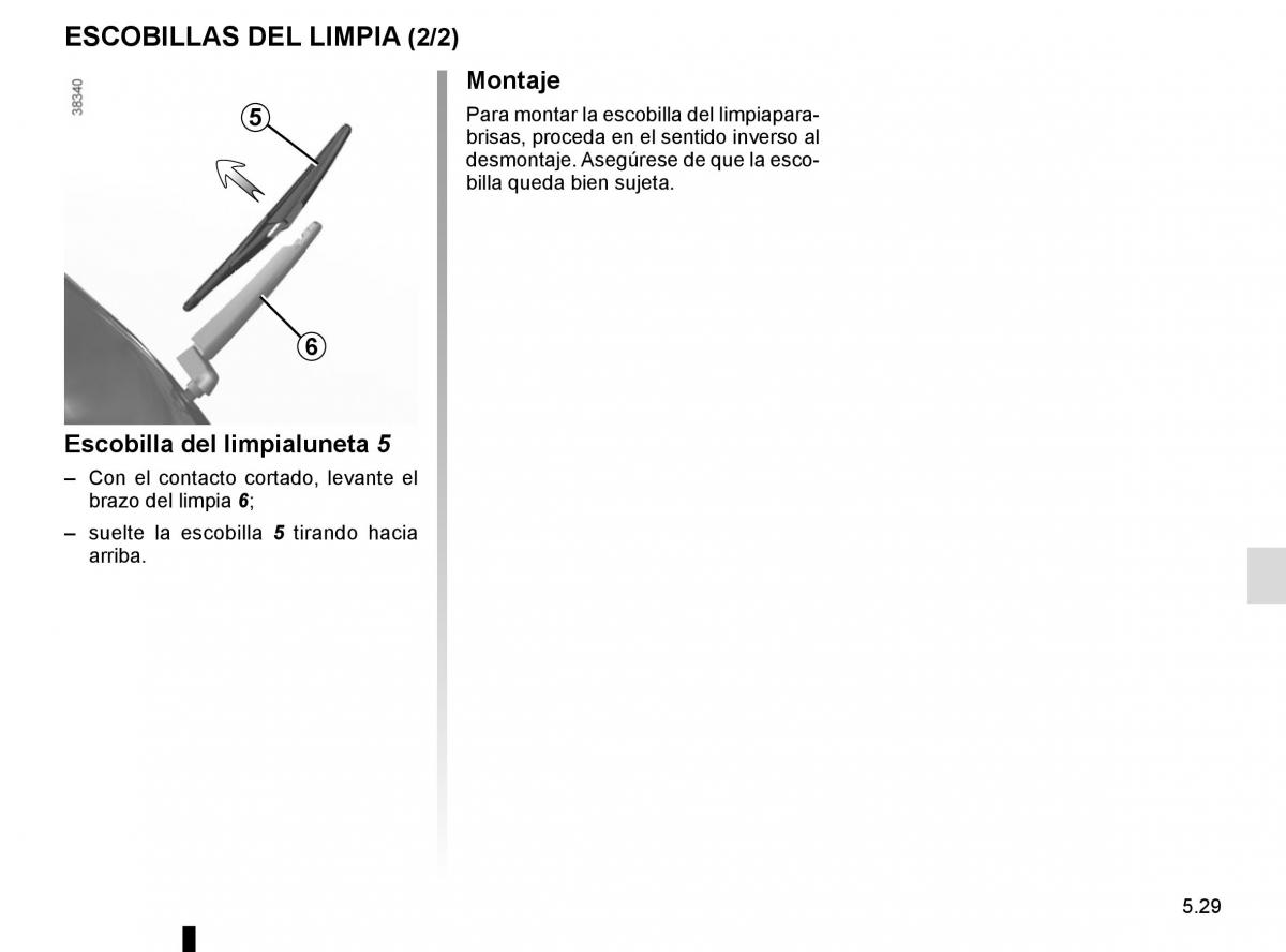 Renault Captur manual del propietario / page 209