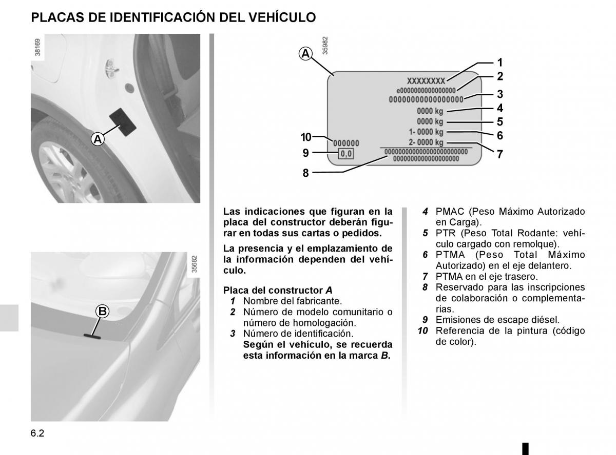 Renault Captur manual del propietario / page 220