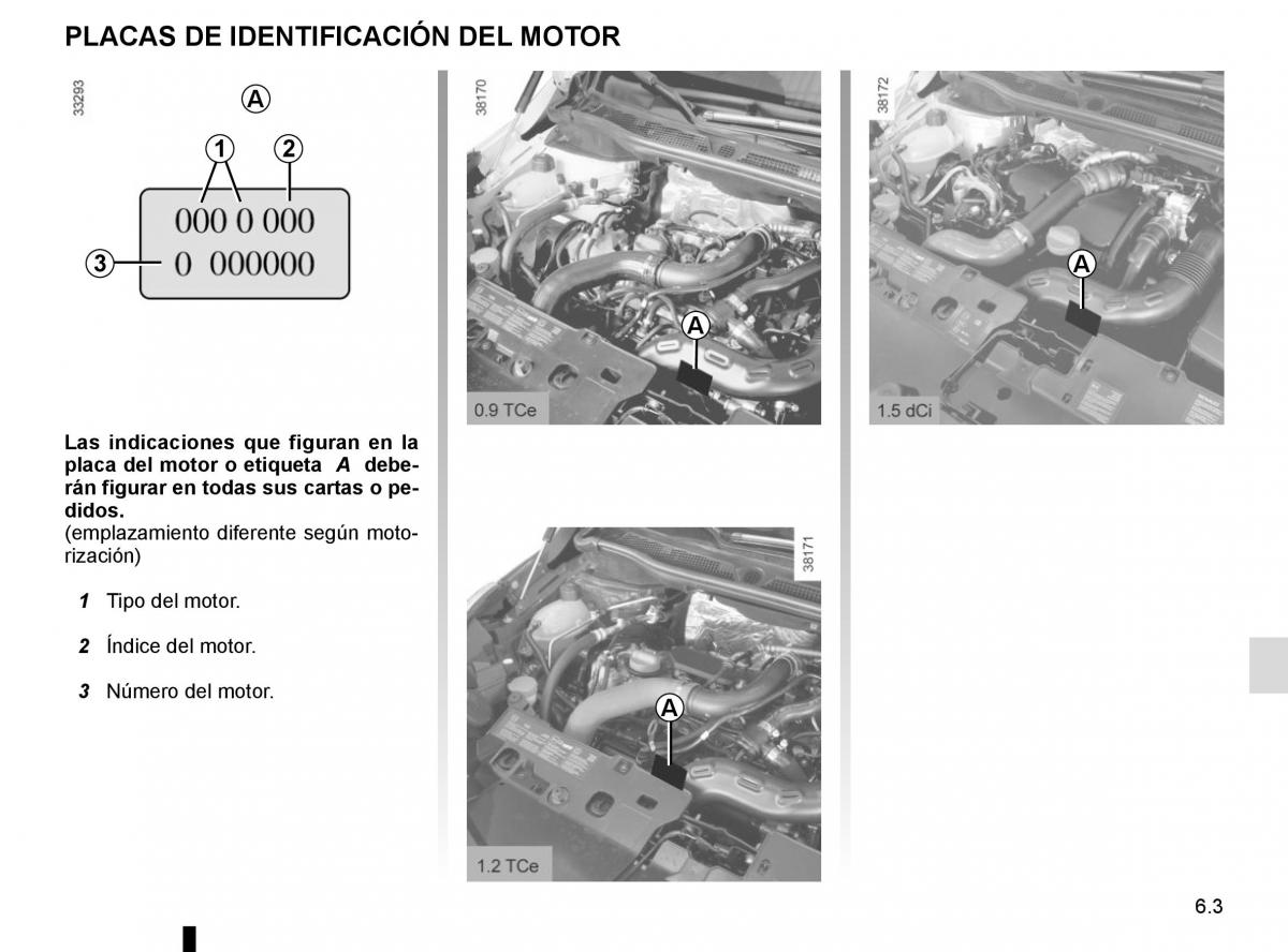 Renault Captur manual del propietario / page 221