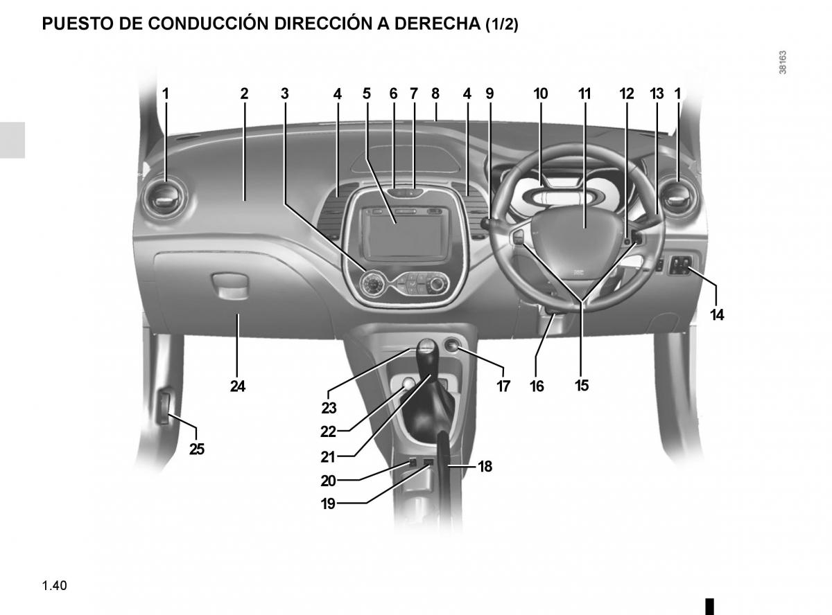 Renault Captur manual del propietario / page 46