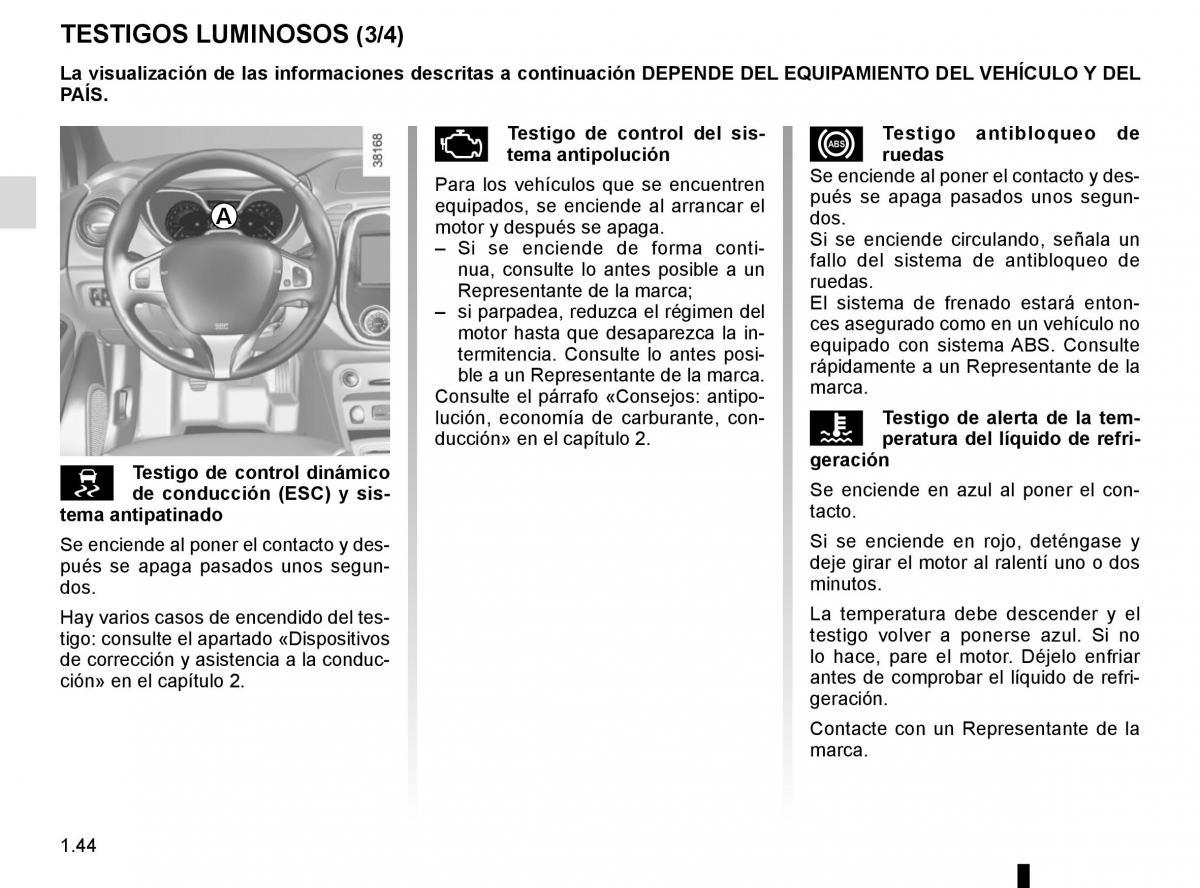 Renault Captur manual del propietario / page 50