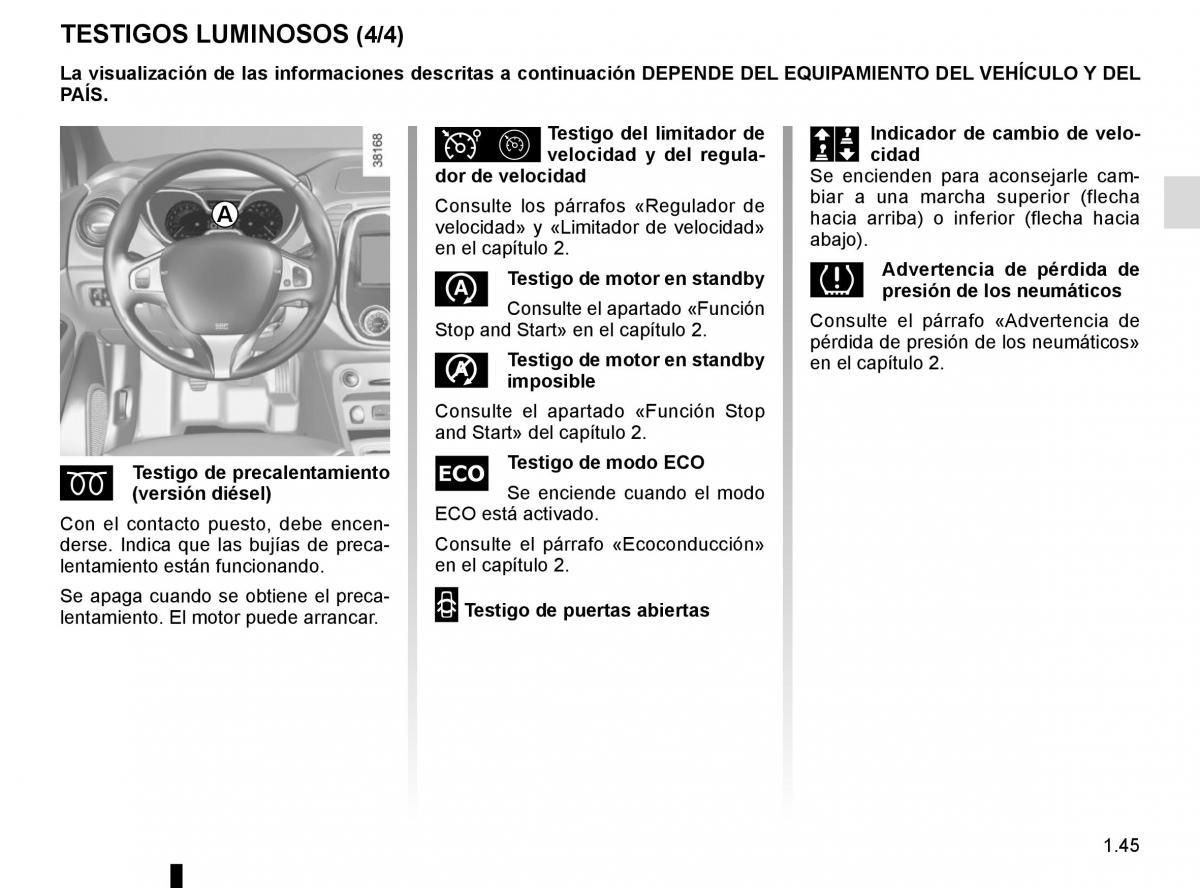 Renault Captur manual del propietario / page 51