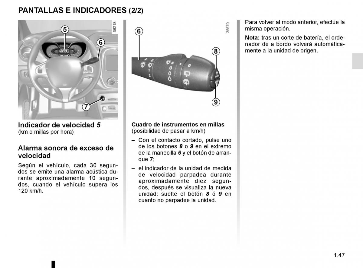 Renault Captur manual del propietario / page 53