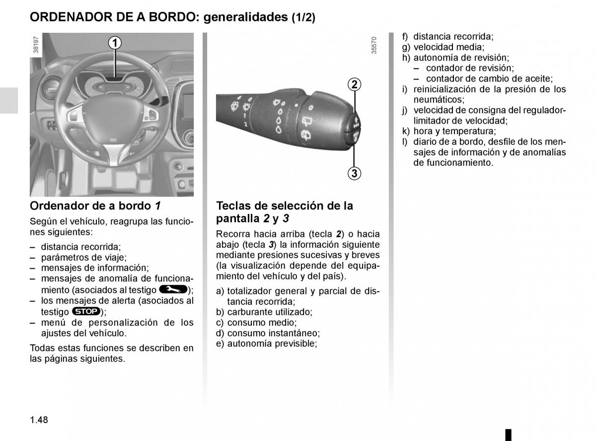 Renault Captur manual del propietario / page 54