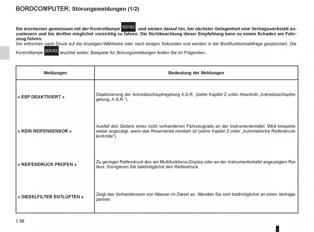 manual  Renault Espace IV 4 Handbuch / page 64