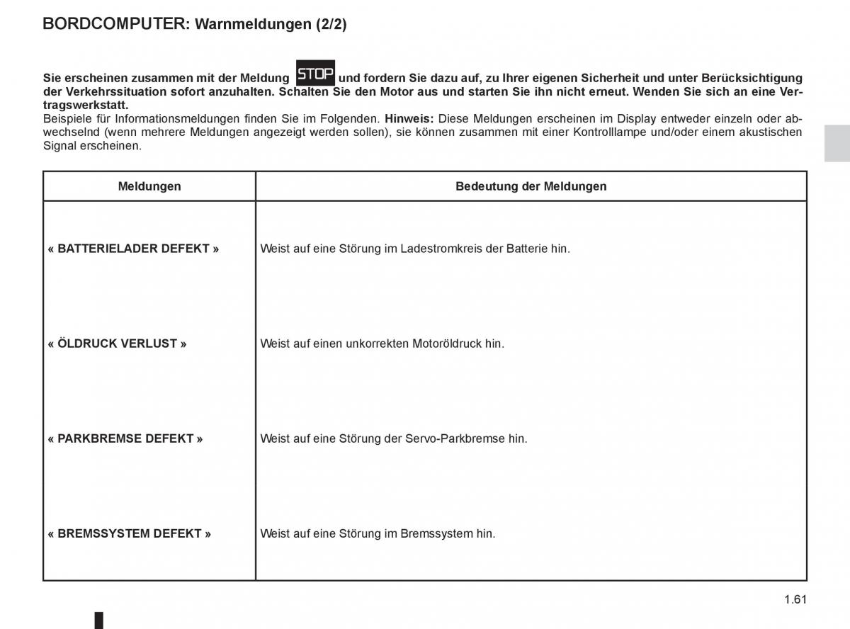 manual  Renault Espace IV 4 Handbuch / page 67