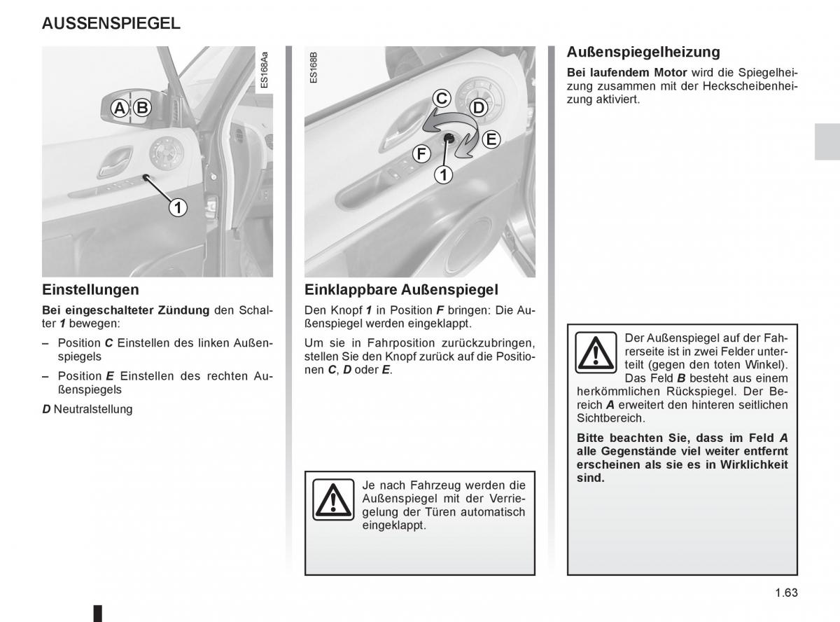 manual  Renault Espace IV 4 Handbuch / page 69