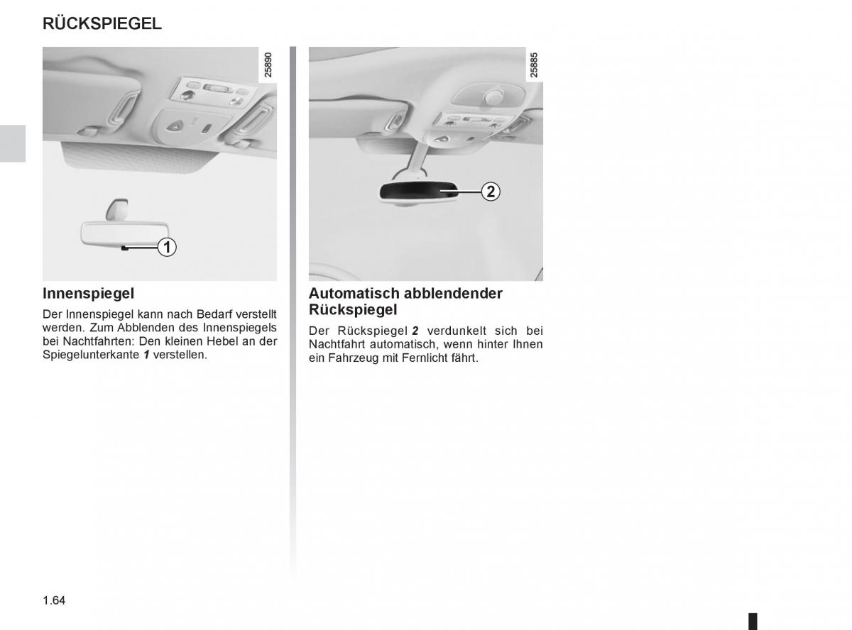 manual  Renault Espace IV 4 Handbuch / page 70