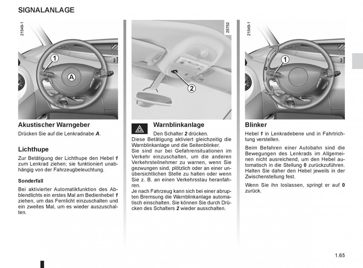 manual  Renault Espace IV 4 Handbuch / page 71