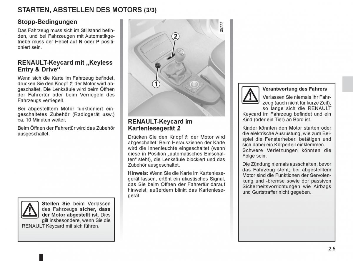 manual  Renault Espace IV 4 Handbuch / page 87