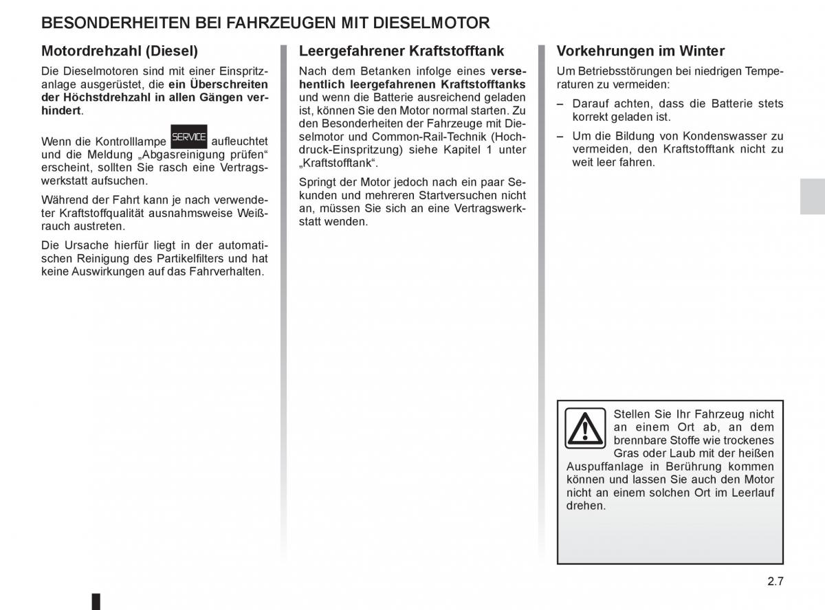 manual  Renault Espace IV 4 Handbuch / page 89