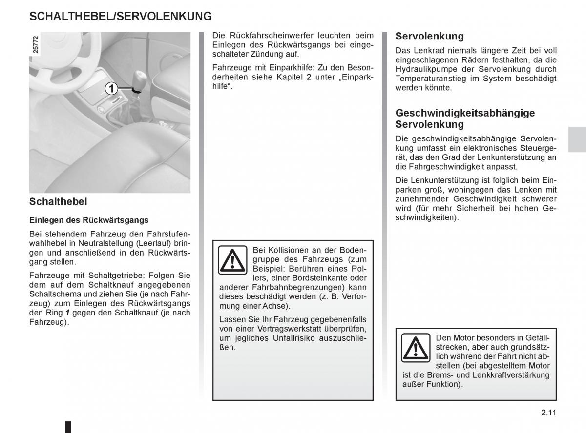 manual  Renault Espace IV 4 Handbuch / page 93