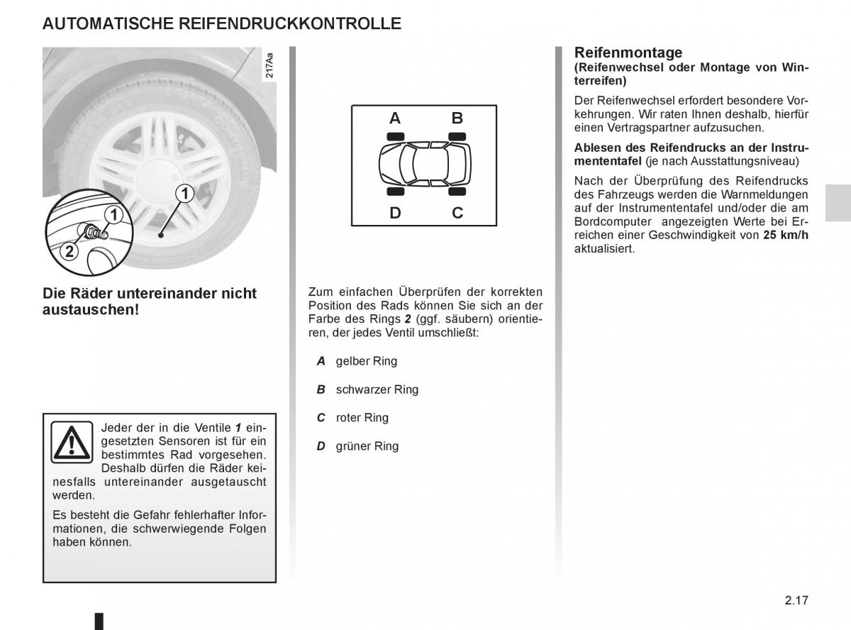 manual  Renault Espace IV 4 Handbuch / page 99