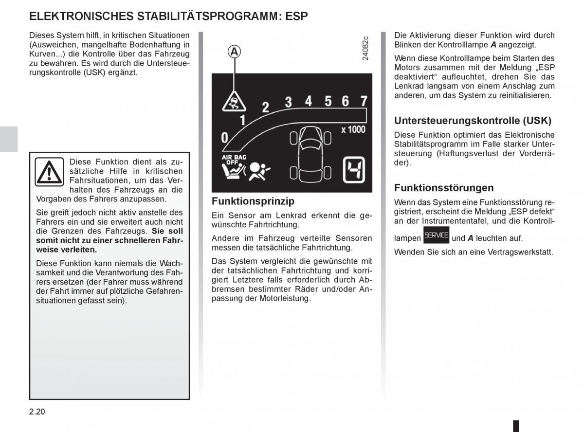 manual  Renault Espace IV 4 Handbuch / page 102