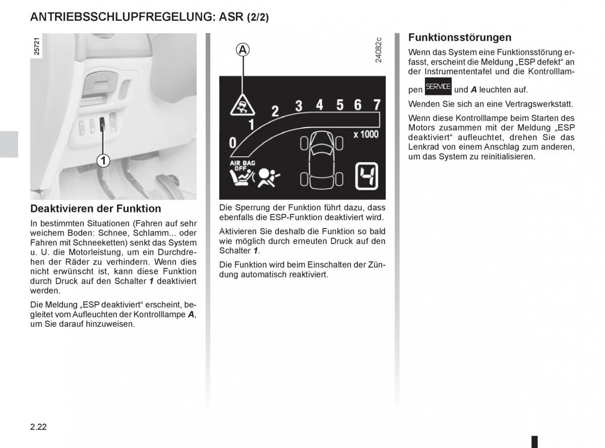 manual  Renault Espace IV 4 Handbuch / page 104