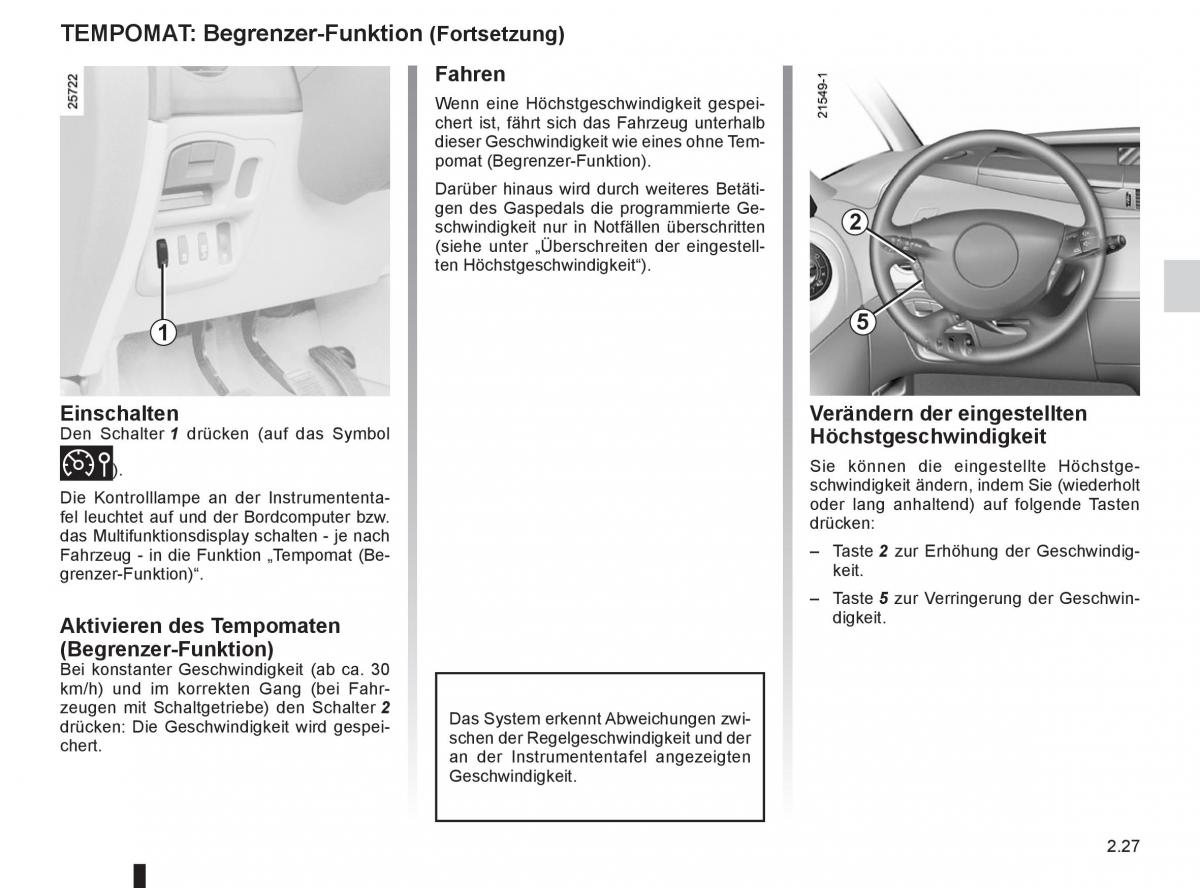 manual  Renault Espace IV 4 Handbuch / page 109