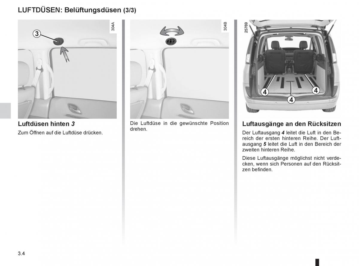 manual  Renault Espace IV 4 Handbuch / page 128