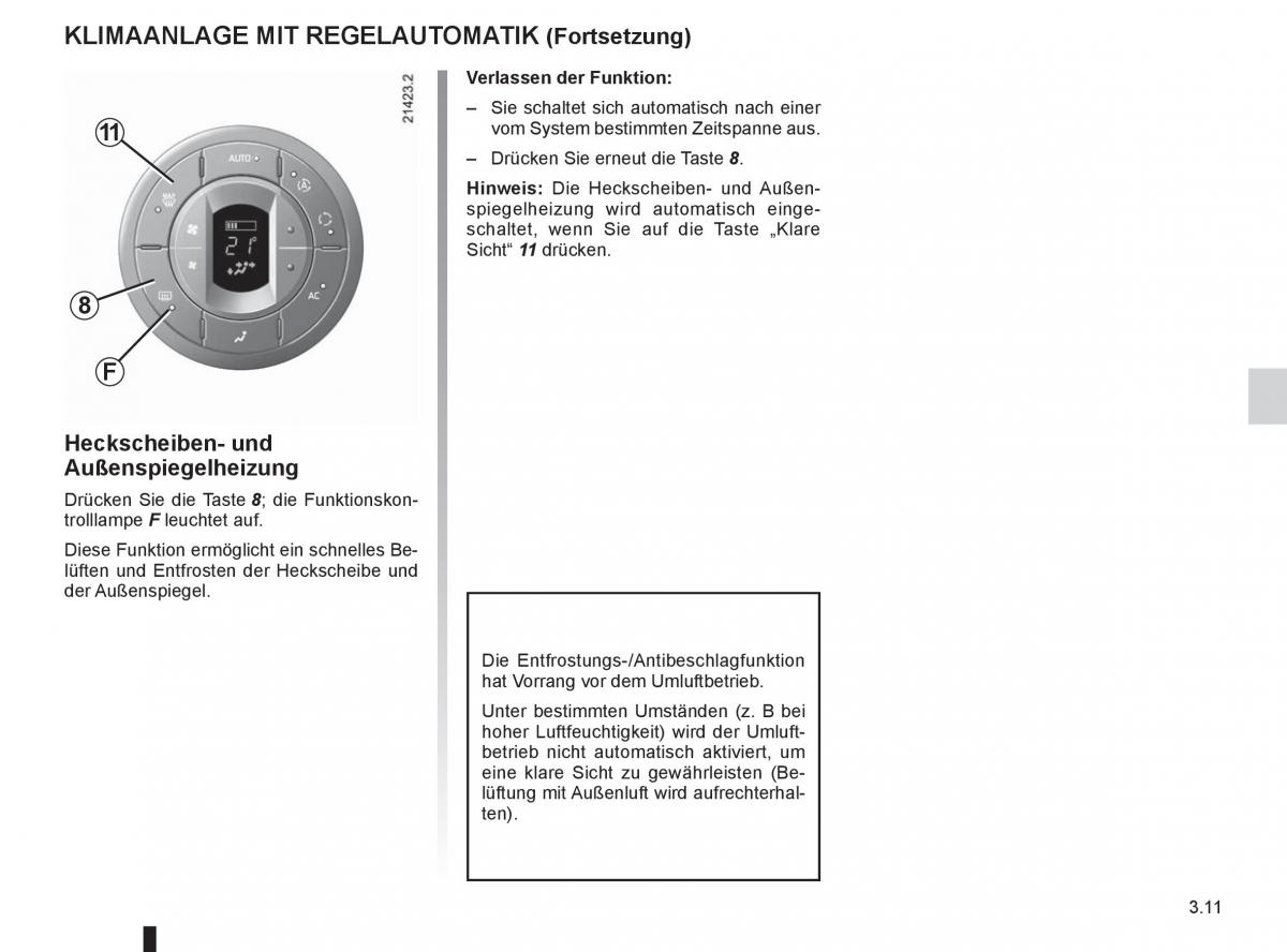 manual  Renault Espace IV 4 Handbuch / page 135