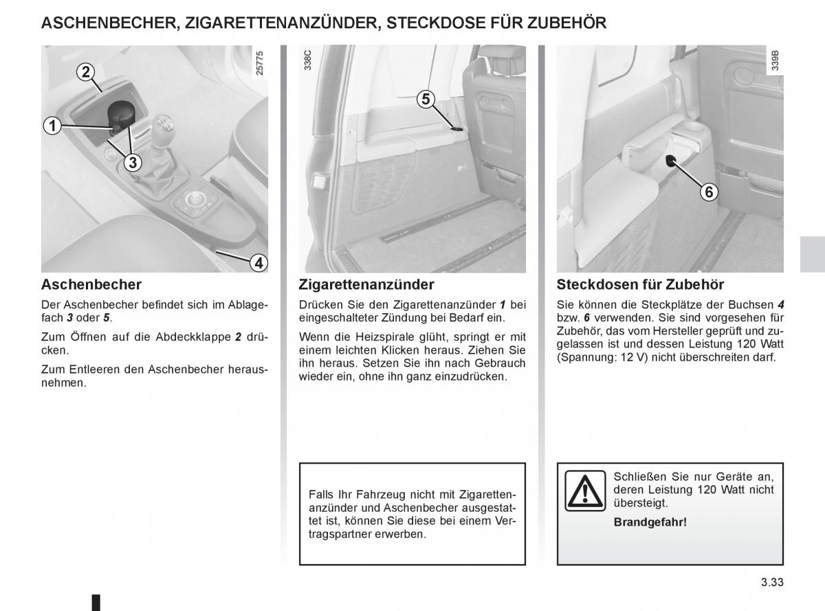 manual  Renault Espace IV 4 Handbuch / page 157