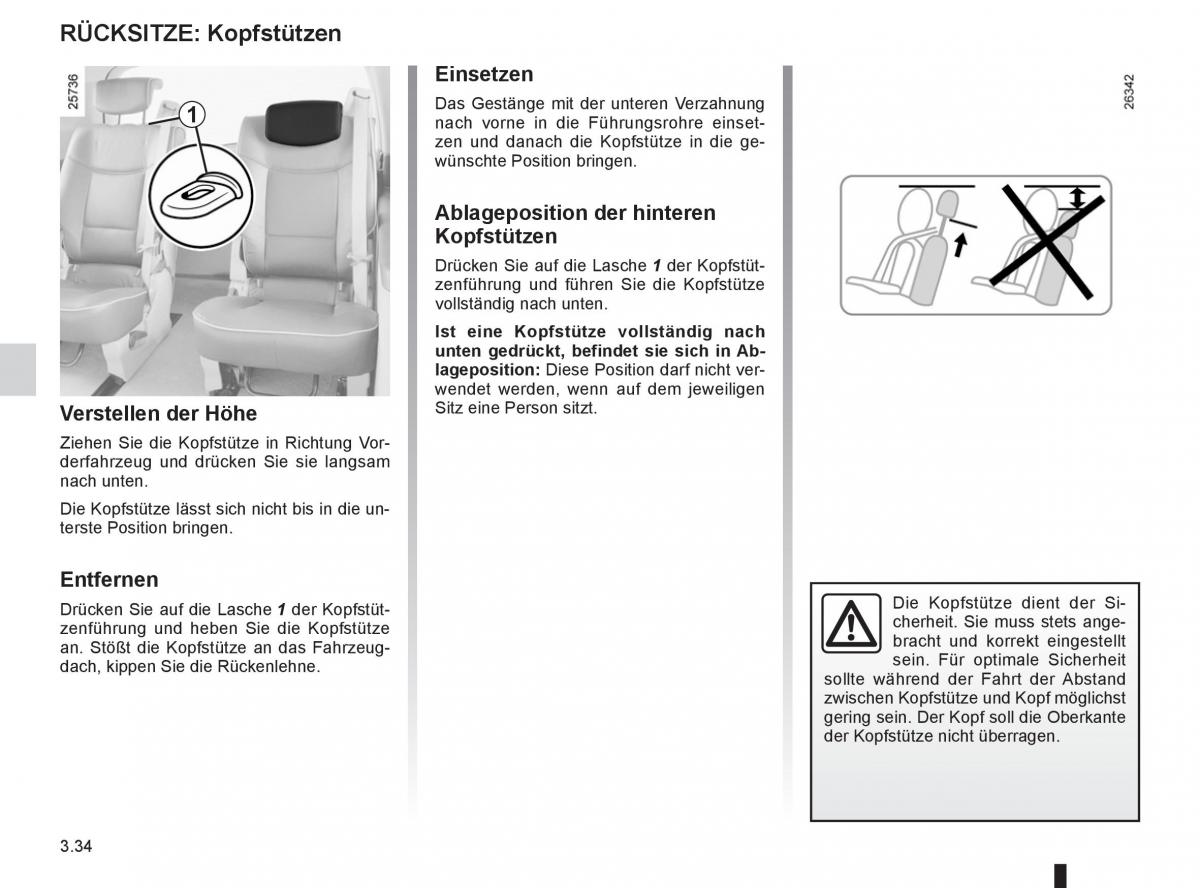 manual  Renault Espace IV 4 Handbuch / page 158