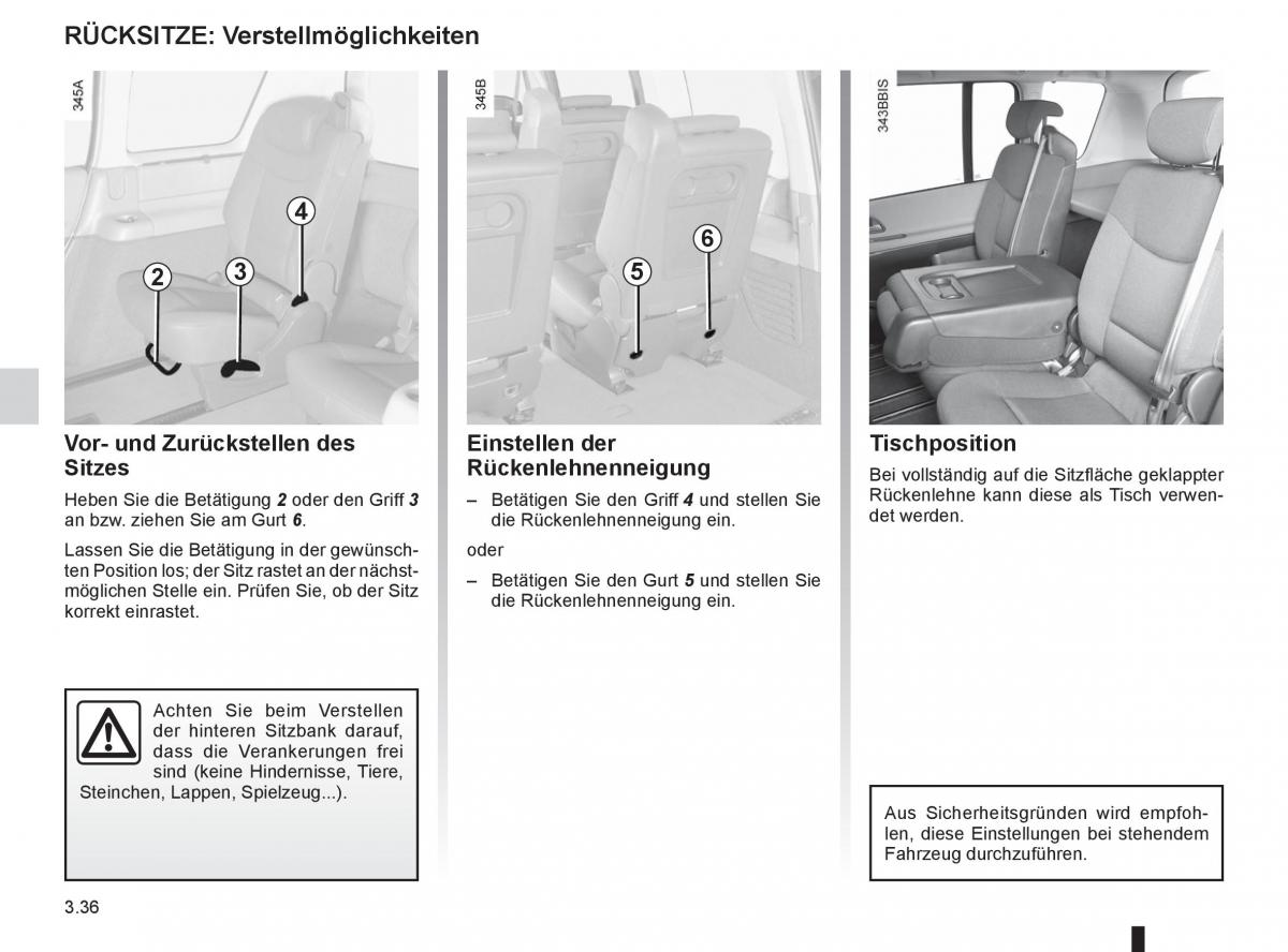 manual  Renault Espace IV 4 Handbuch / page 160