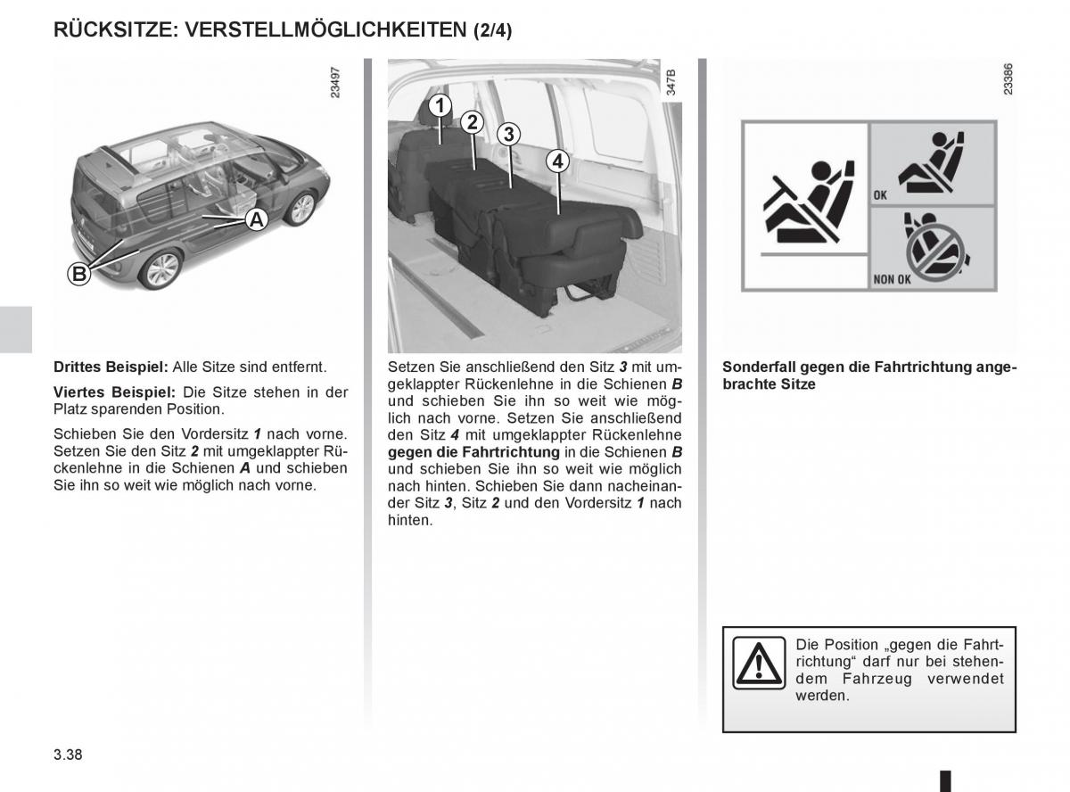 manual  Renault Espace IV 4 Handbuch / page 162