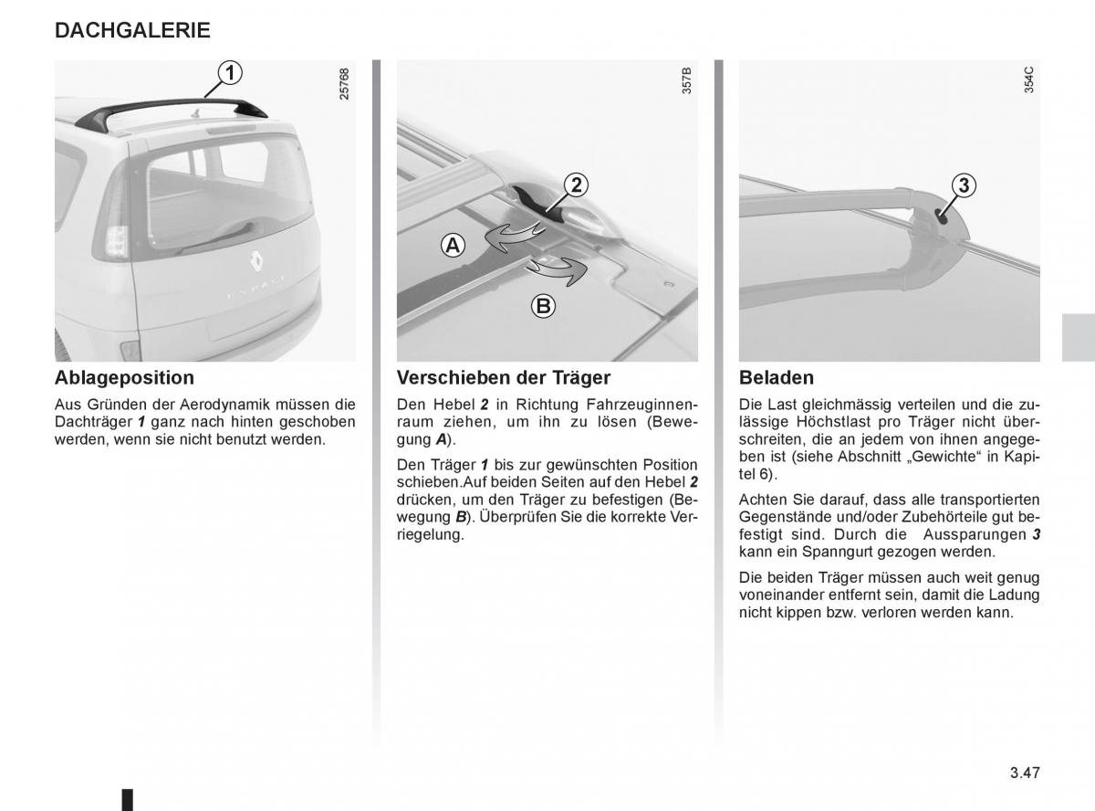 manual  Renault Espace IV 4 Handbuch / page 171