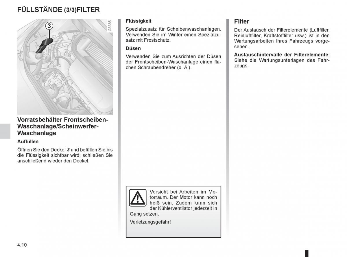 manual  Renault Espace IV 4 Handbuch / page 184