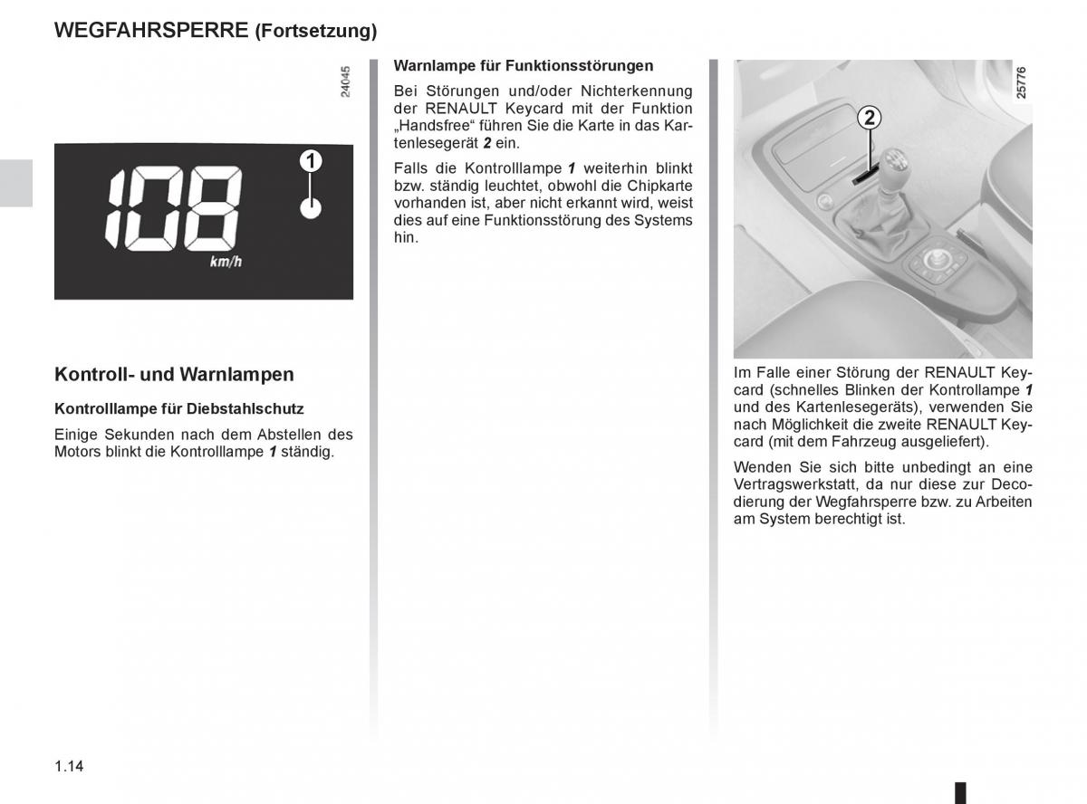 manual  Renault Espace IV 4 Handbuch / page 20