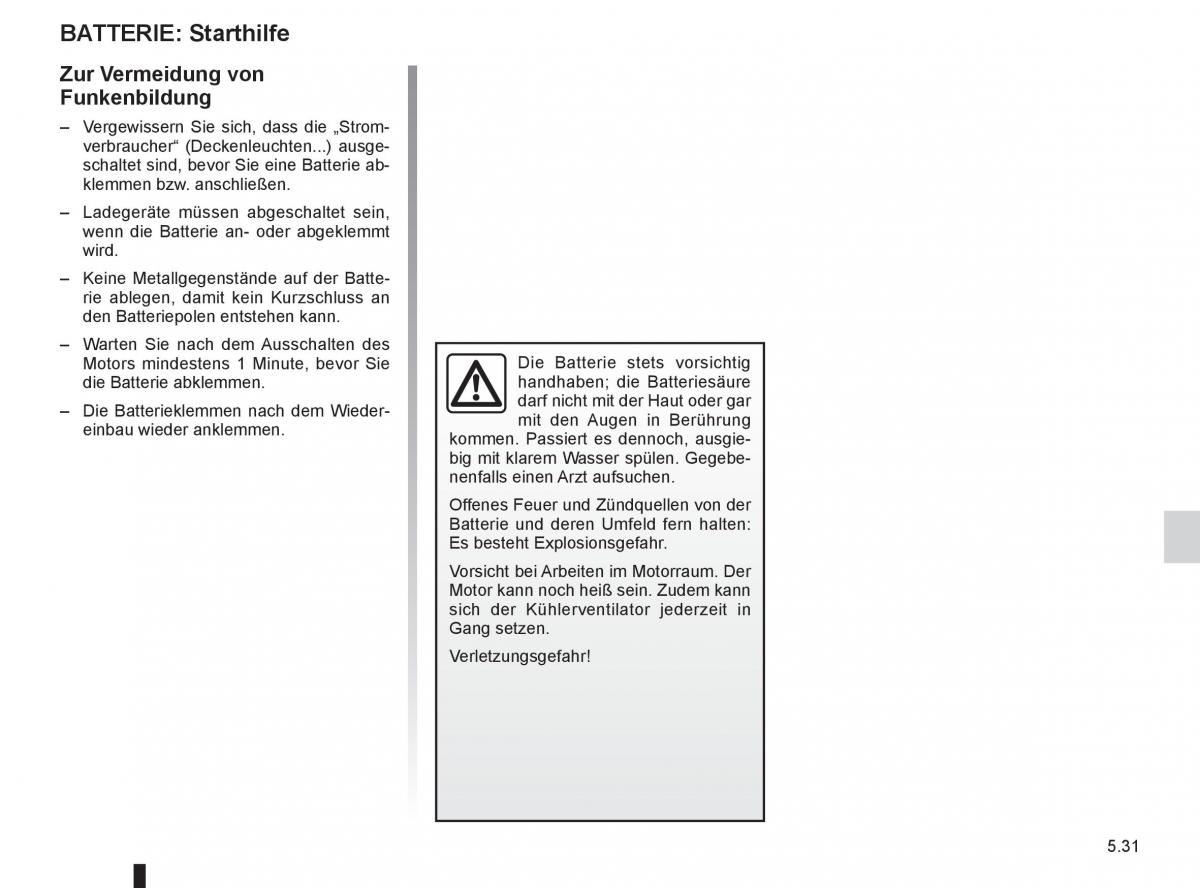 manual  Renault Espace IV 4 Handbuch / page 221