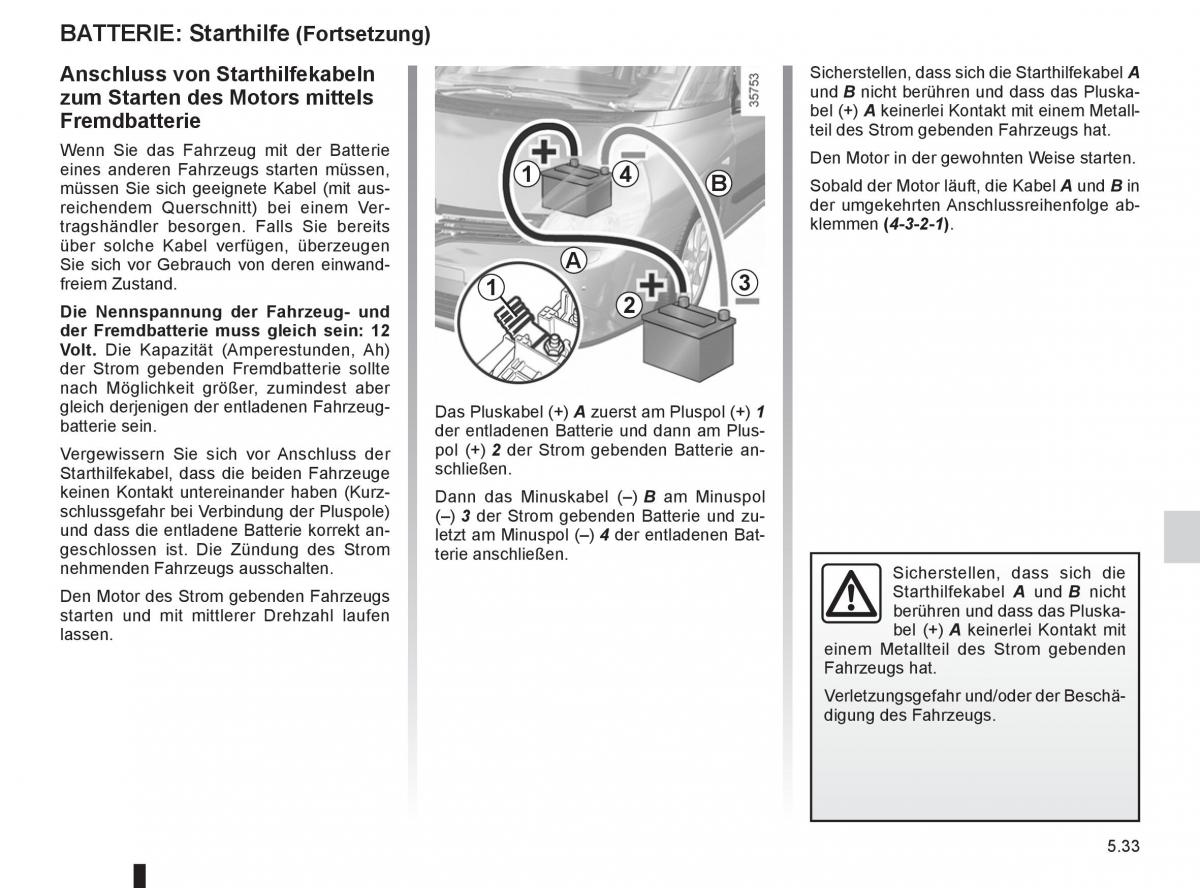 manual  Renault Espace IV 4 Handbuch / page 223