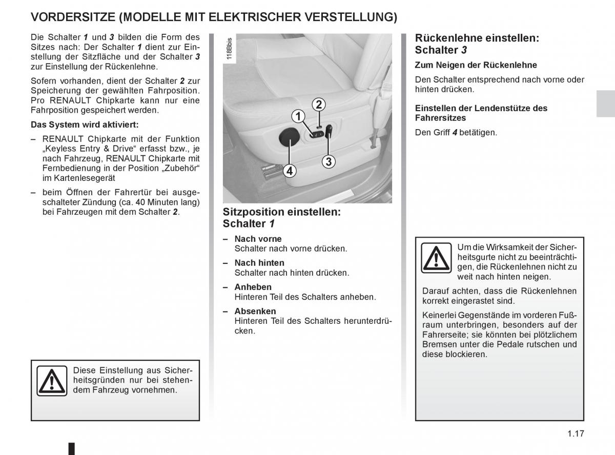 manual  Renault Espace IV 4 Handbuch / page 23