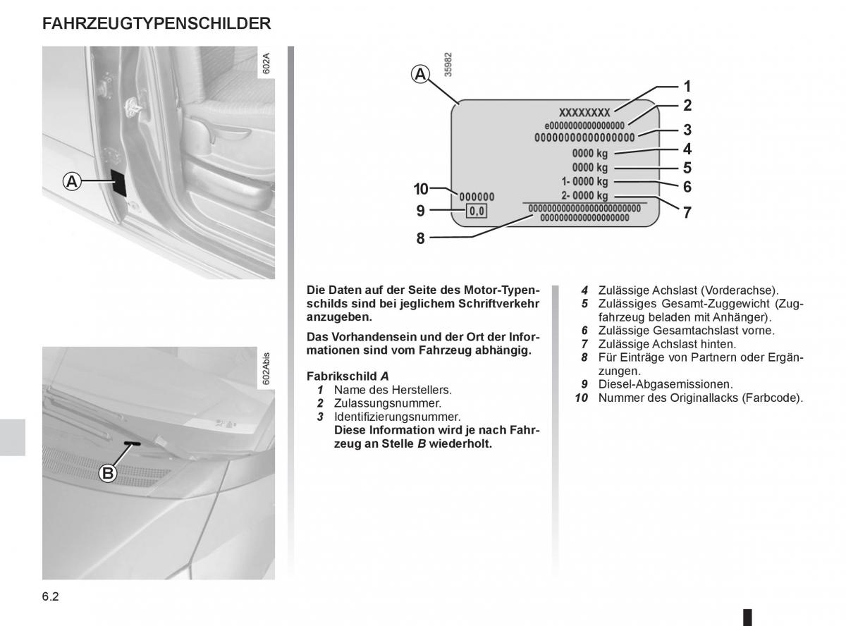 manual  Renault Espace IV 4 Handbuch / page 234