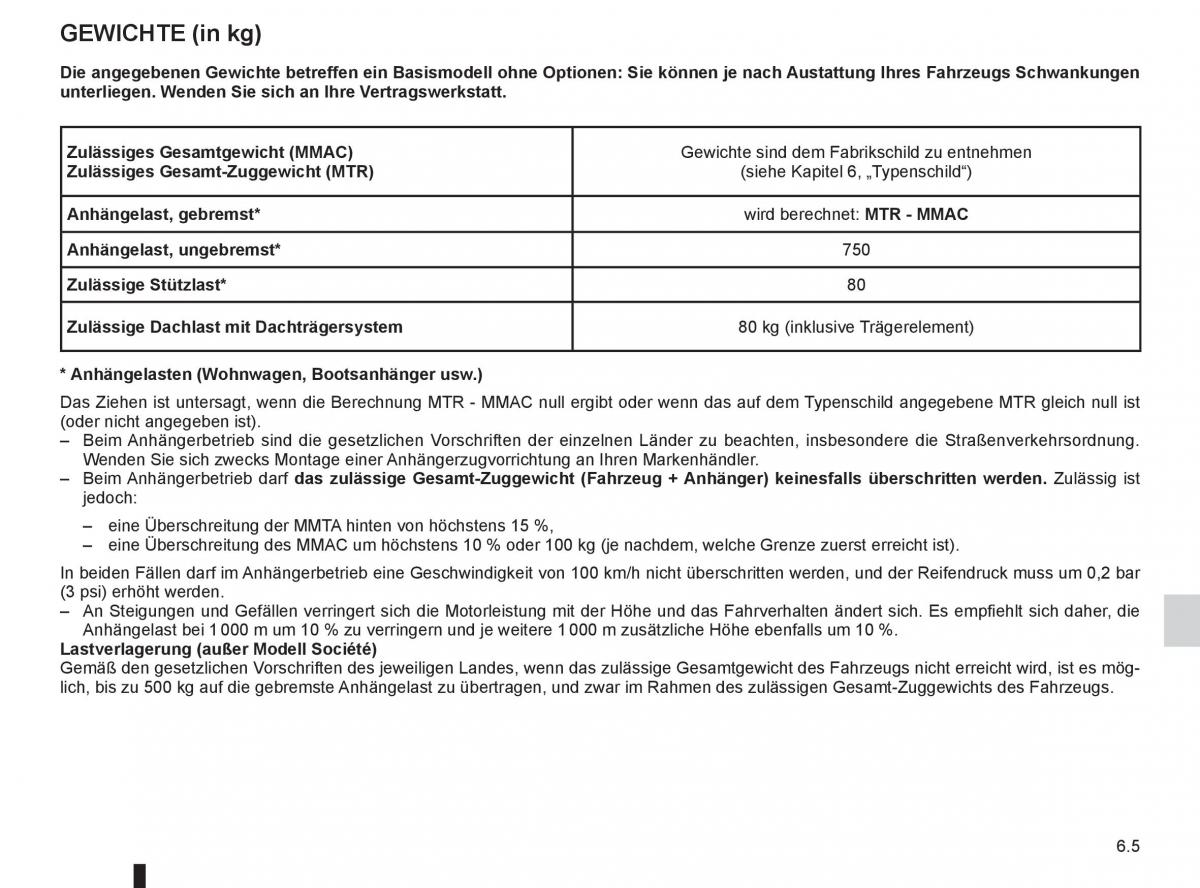 manual  Renault Espace IV 4 Handbuch / page 237