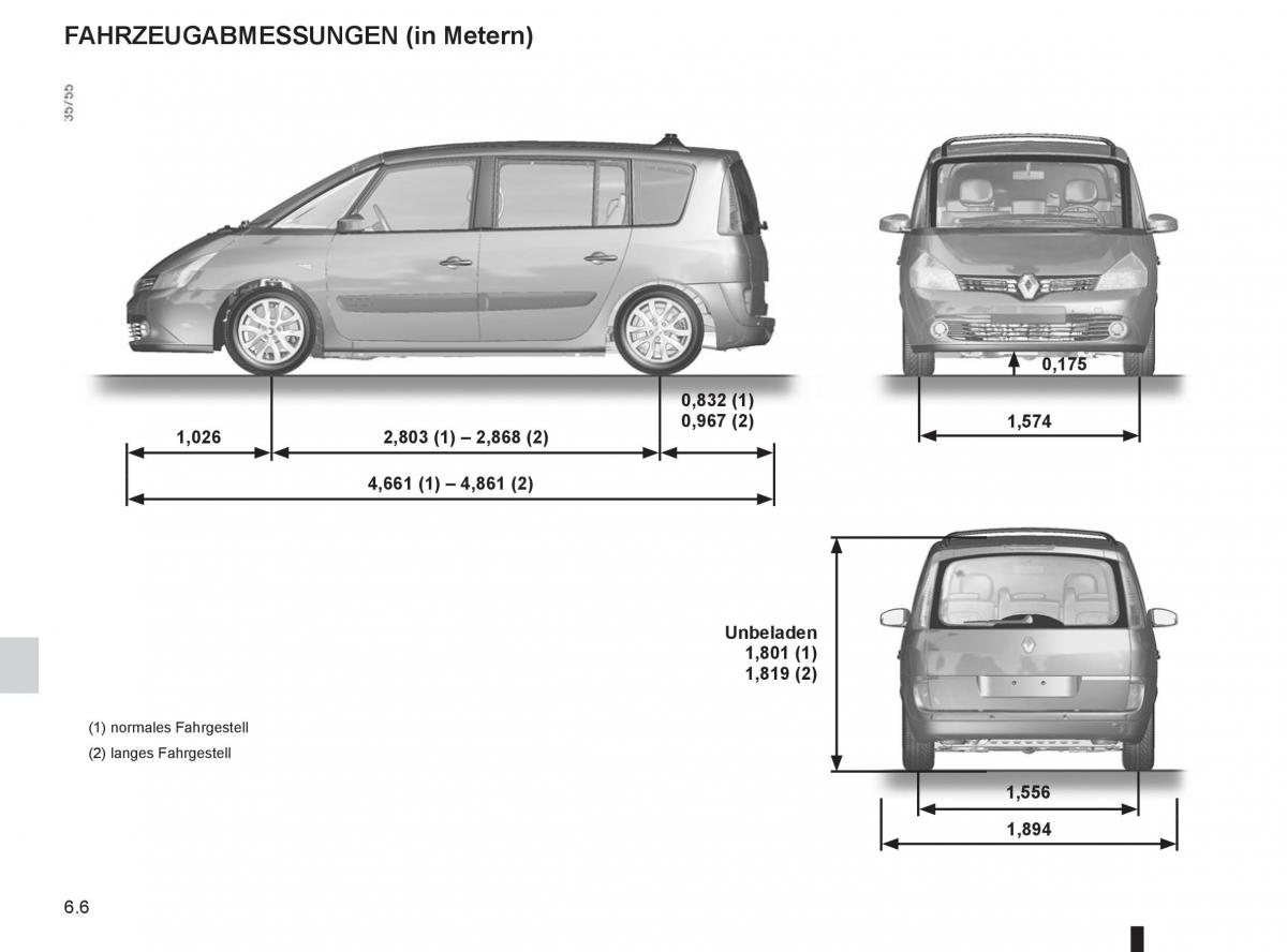 manual  Renault Espace IV 4 Handbuch / page 238