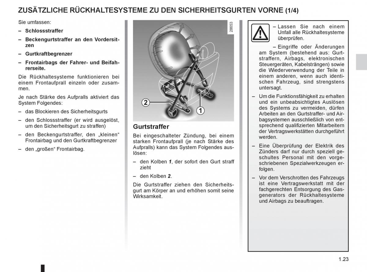 manual  Renault Espace IV 4 Handbuch / page 29