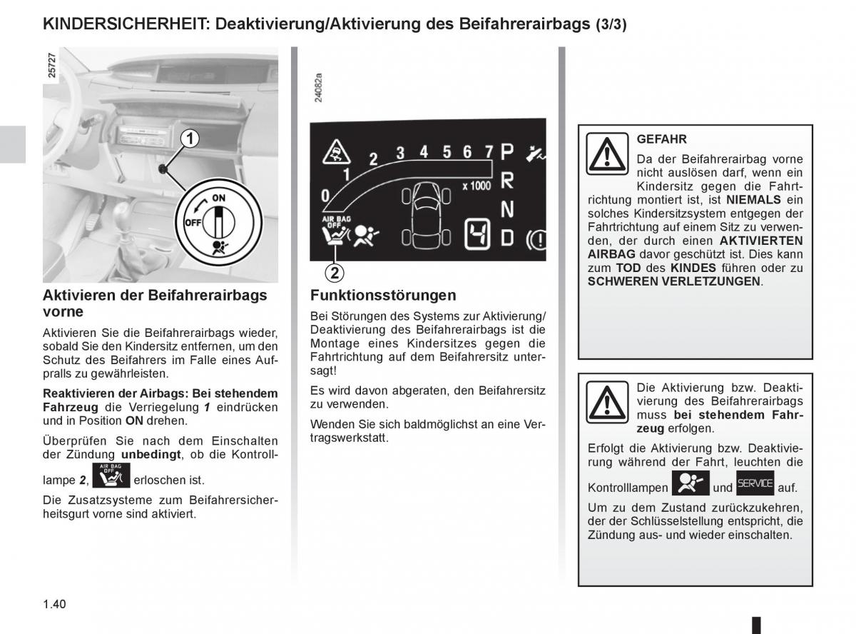 manual  Renault Espace IV 4 Handbuch / page 46