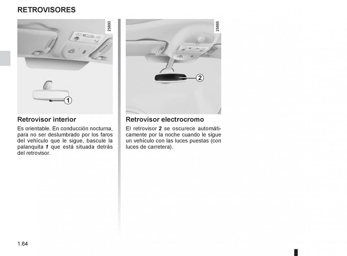 Renault Espace IV 4 manual del propietario / page 70