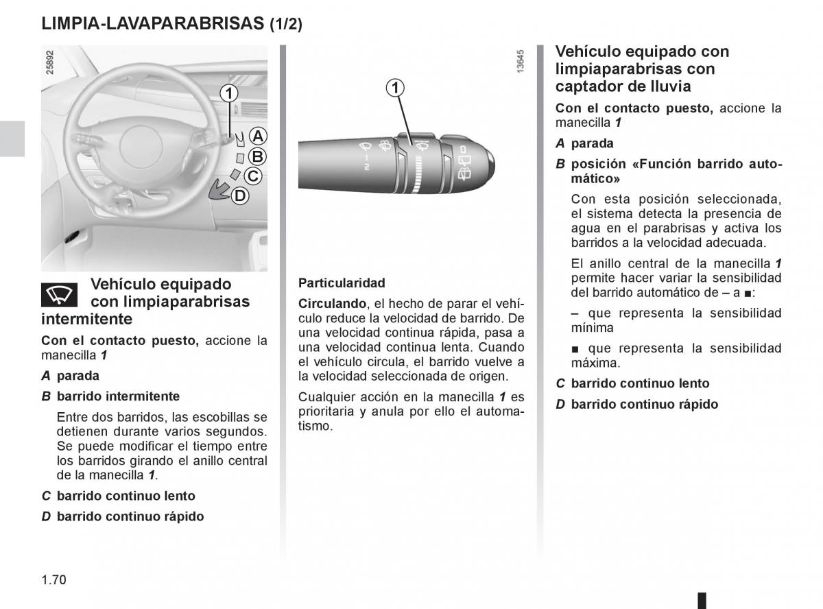 Renault Espace IV 4 manual del propietario / page 76