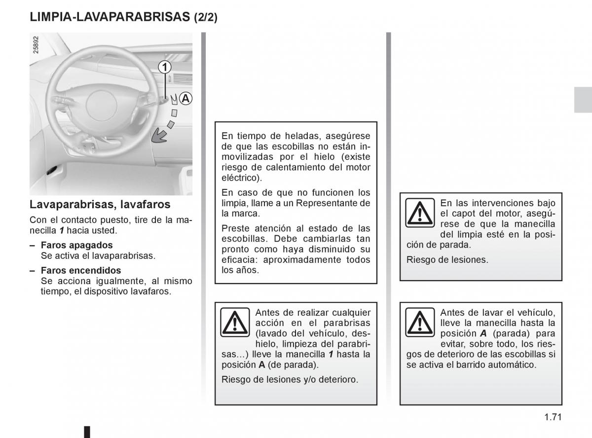 Renault Espace IV 4 manual del propietario / page 77