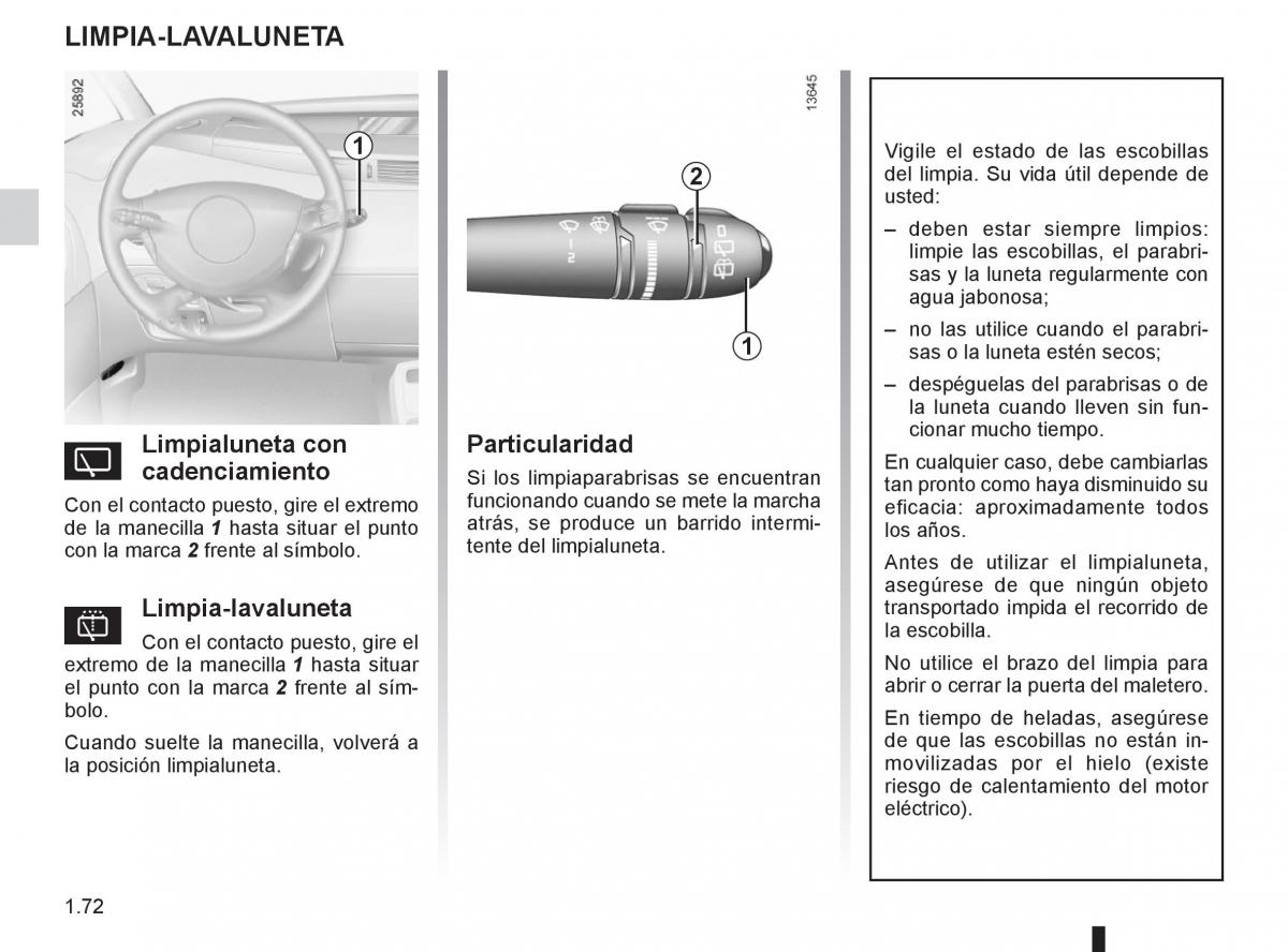 Renault Espace IV 4 manual del propietario / page 78