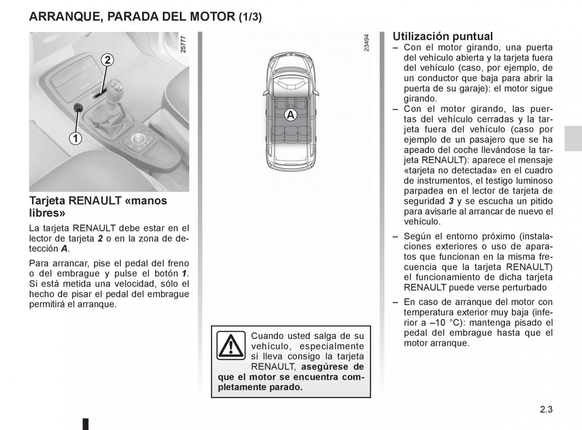 Renault Espace IV 4 manual del propietario / page 85