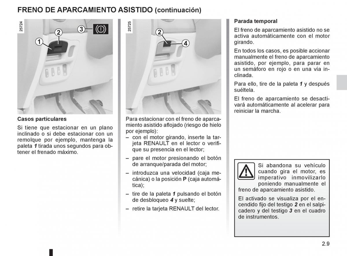 Renault Espace IV 4 manual del propietario / page 91