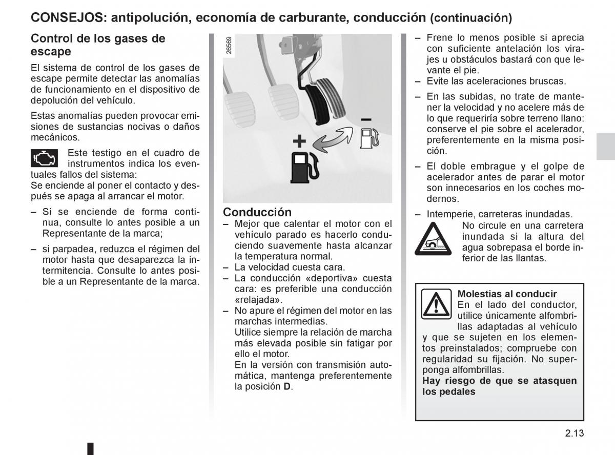 Renault Espace IV 4 manual del propietario / page 95