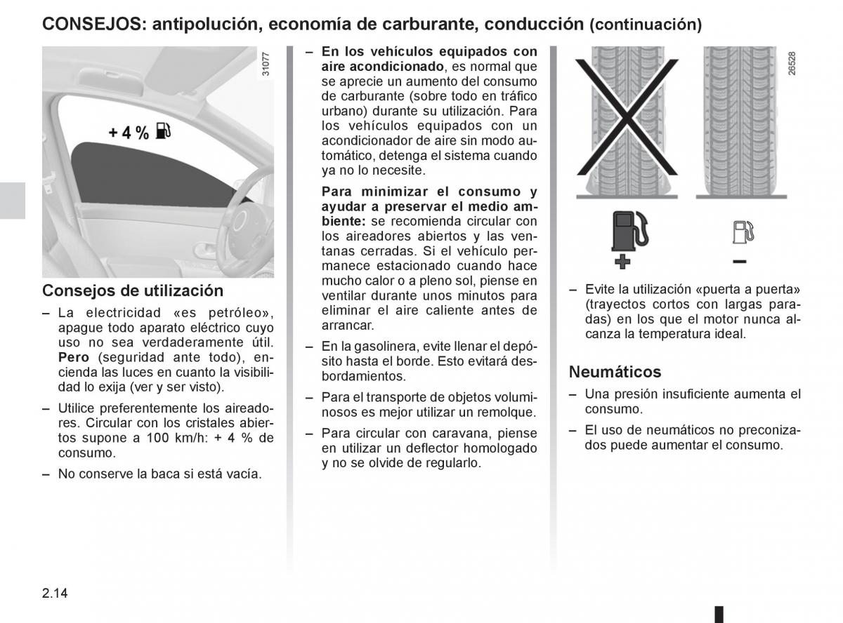 Renault Espace IV 4 manual del propietario / page 96