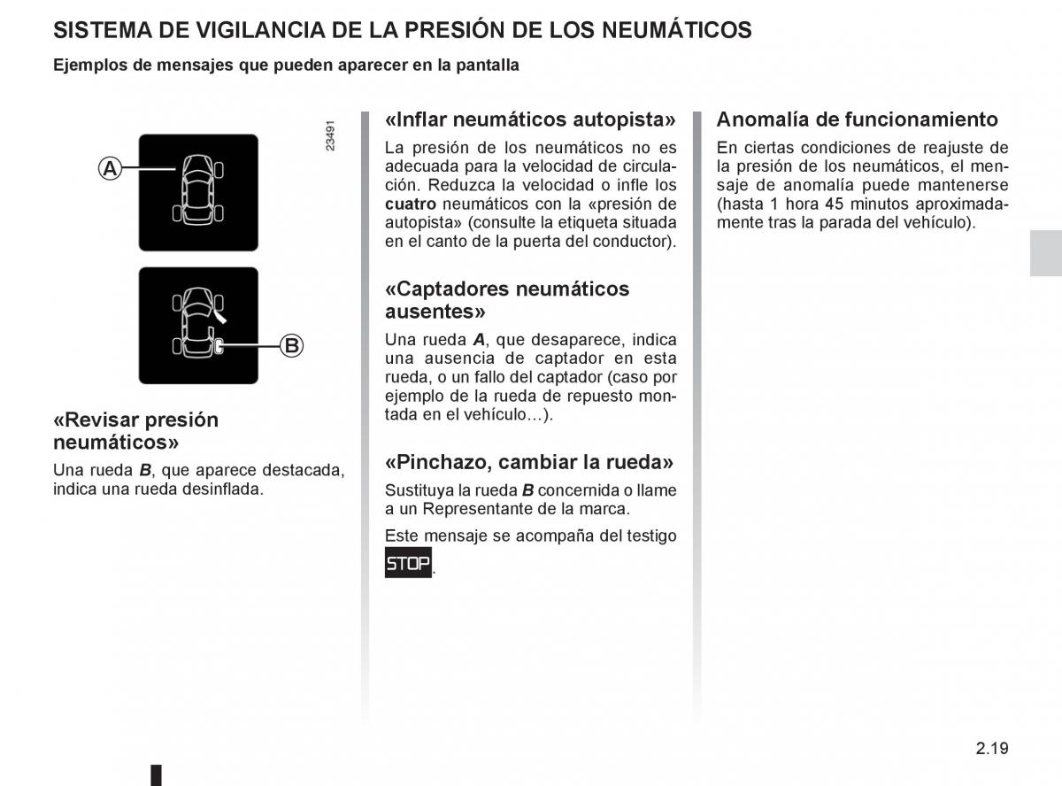 Renault Espace IV 4 manual del propietario / page 101