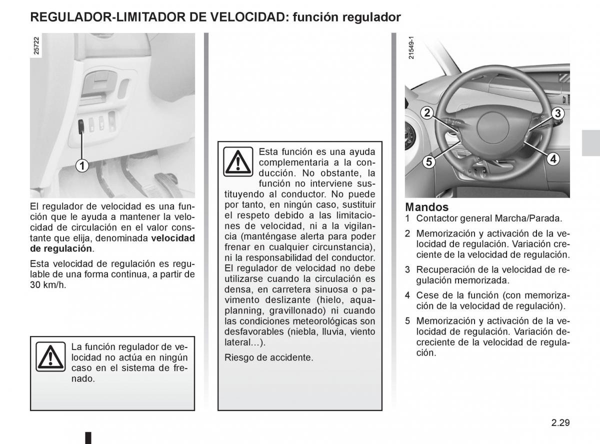 Renault Espace IV 4 manual del propietario / page 111