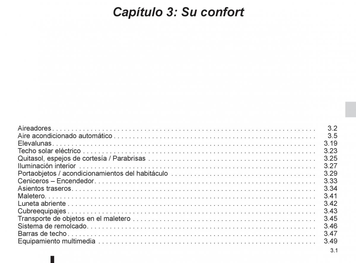 Renault Espace IV 4 manual del propietario / page 125